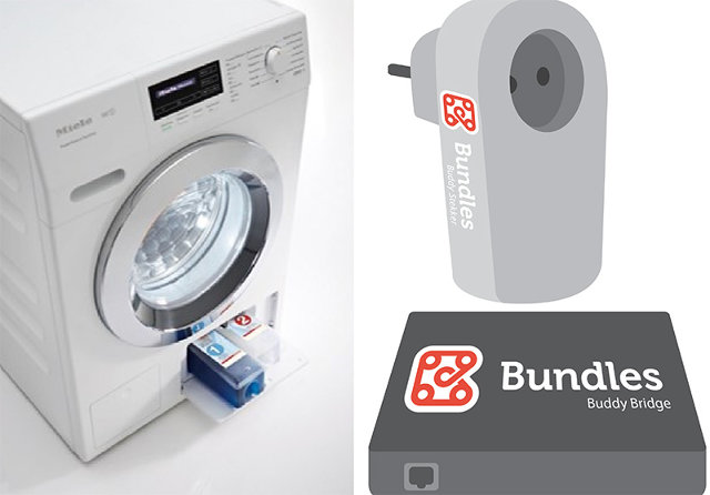 Bundels washing machine rental smart plug