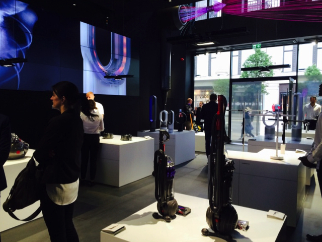 Dyson new store interior
