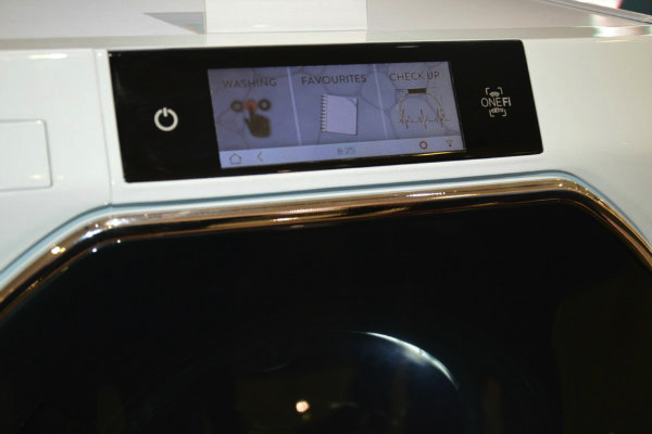 Hoover TED washing machine control panel