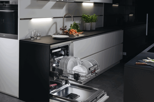 New AEG comfort lift dishwasher