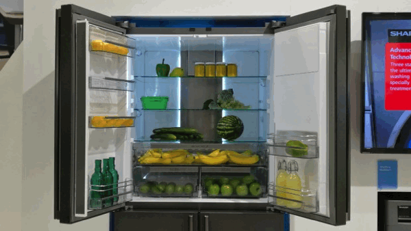 New Sharp smart fridge