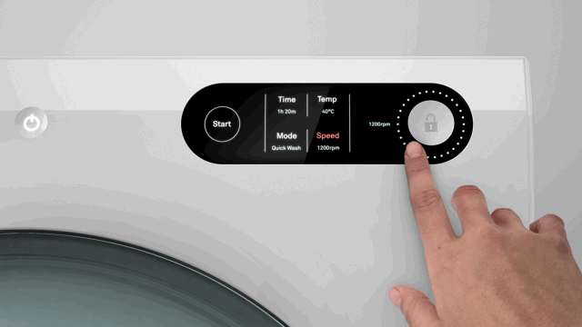 Ripple washing machine 3