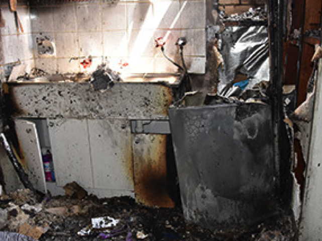 Samsung washing machine fire