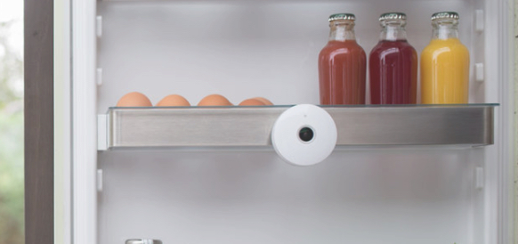 Smarter connected fridge camera