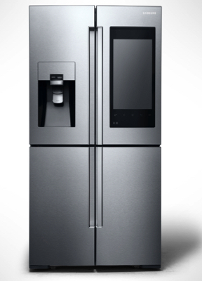 Samsung's new family hub fridge freezer with huge touchscreen