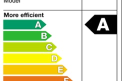 Fridge freezer energy label