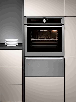 The new AEG oven