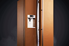 Samsung's leather clad fridge