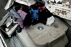 Exploding Candy washing machine