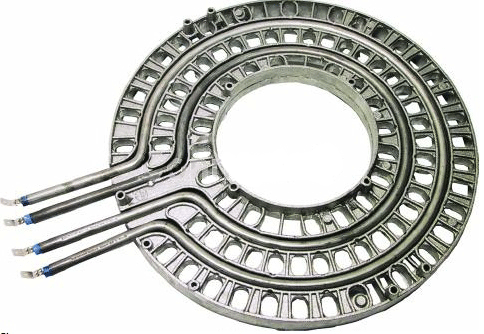 Candy Hoover tumble dryer element in aluminium housing