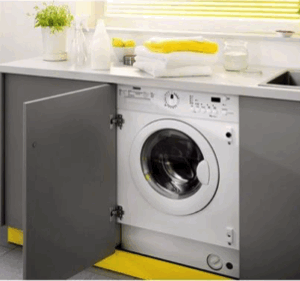 An integrated washing machine