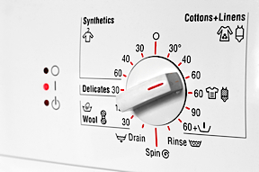 New control panels make using your washing machine easier