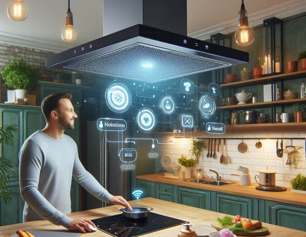 connected cooker hood