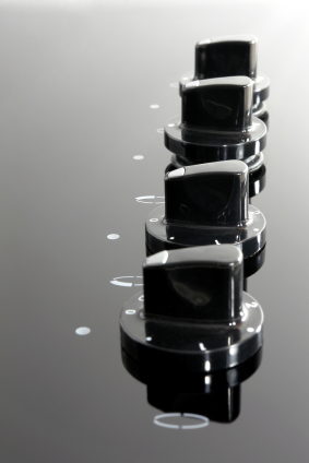 Typical oven or hob control knobs