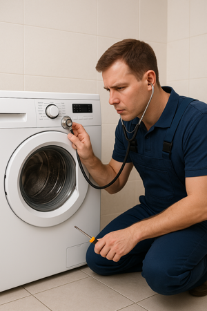 diagnosing washing machine faults