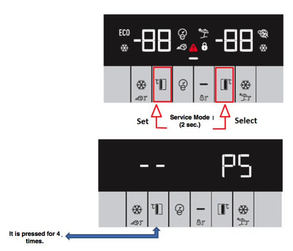Beko fridge freezer service test 10