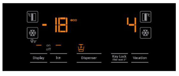 Beko fridge freezer service test 17