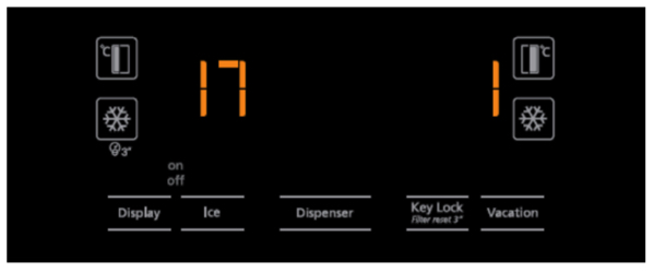 Beko fridge freezer service test 21