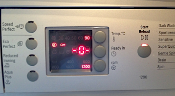 Bosch washing machine with the child lock stuck on