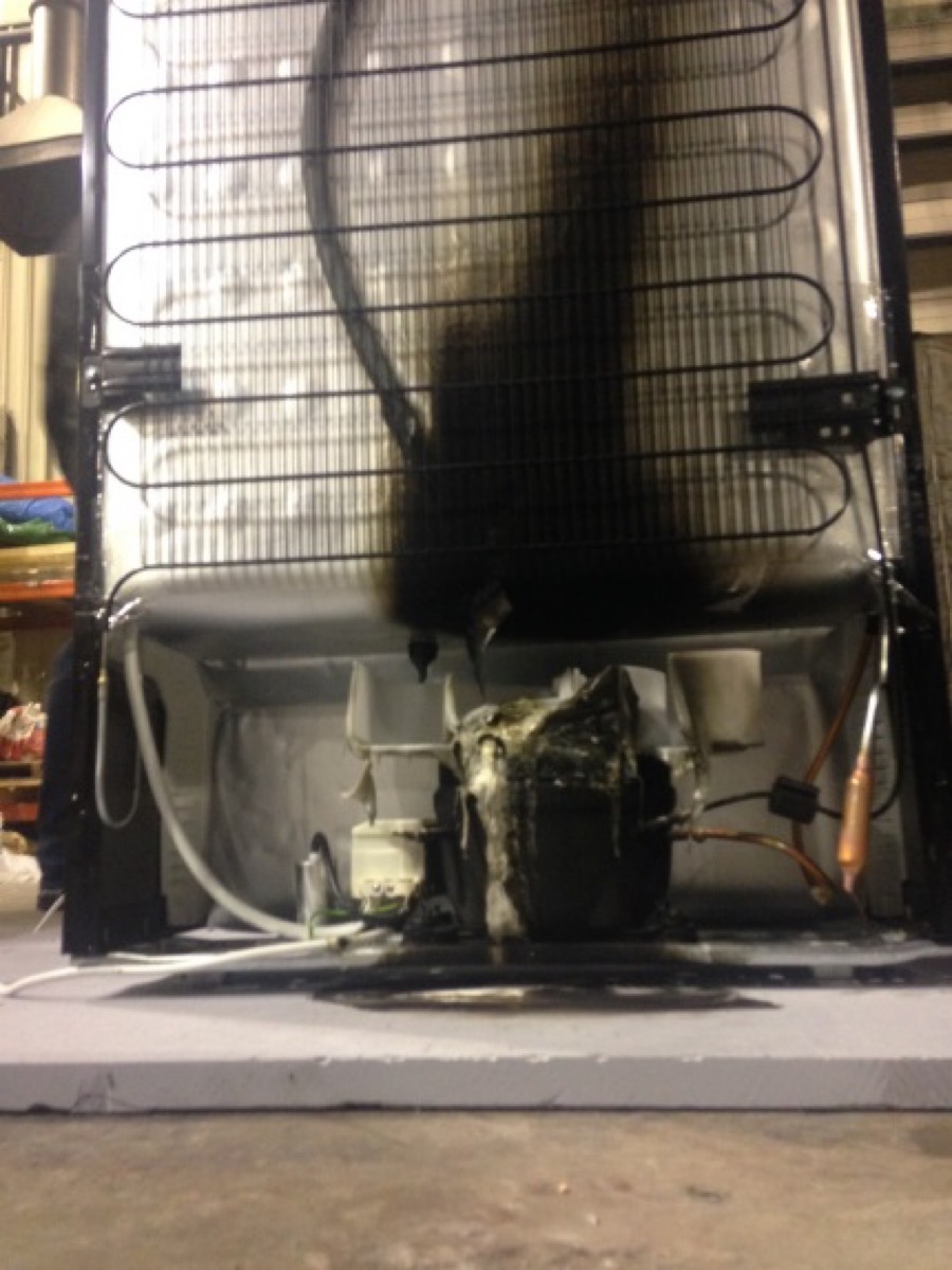 fridge fire sorta