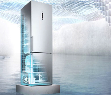 A frost free fridge freezer from Siemens
