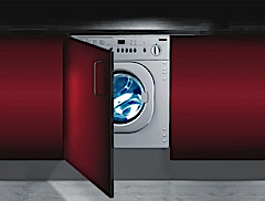 A fully integrated washing machine from Baumatic