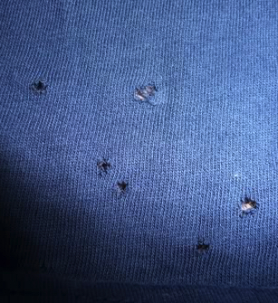 Holes in clothes or laundry items is a very common issue