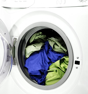 Overloading is the number one cause of holes and tears in laundry from a washing machine
