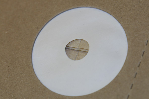 A cheap hoover bag seal