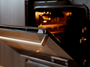 oven door open