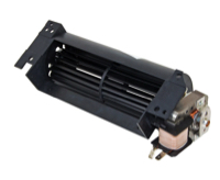 A normal tangential oven cooling fan motor