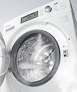A Steam washing machine from Panasonic