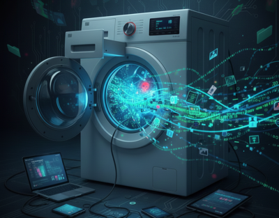 personal data being stolen by your washing machine