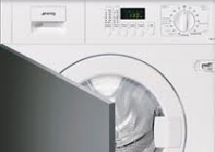A semi integrated washing machine
