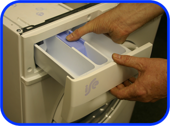 removing a washing machine soap drawer