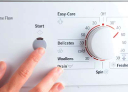 Start your washing machine