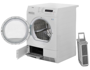 A typical tumble dryer condenser unit removed from the tumble dryer