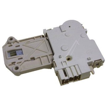 A typical washing machine door lock or door safety interlock