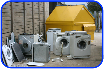 washing machine graveyard