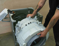 Repairing a washing machine