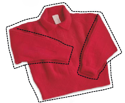 Wool garments being shrunk when washed in a washing machine