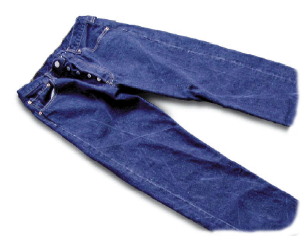 White streaks or lines on denim when washed in your washing machine