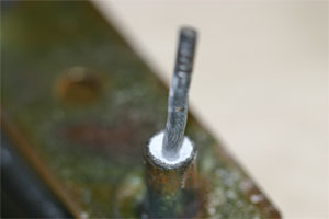 Inside of an oven element