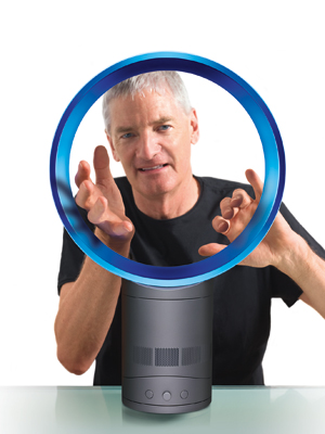 The Dyson Air Multiplier fan, with no fan!
