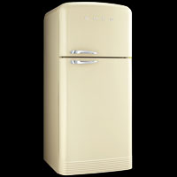 New A+ FAB40 fridge freezer from Smeg
