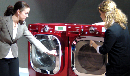 Lg's new washing machine and dryer