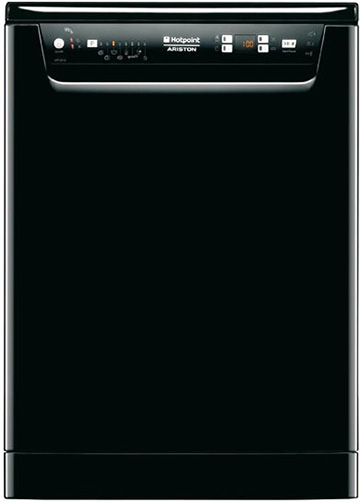 The new black dishwasher from Hotpoint