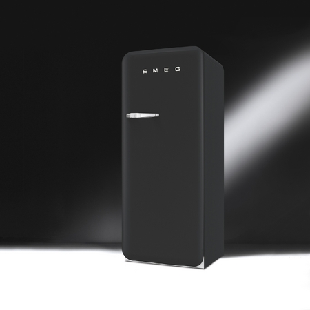 The new matt black fridge from Smeg