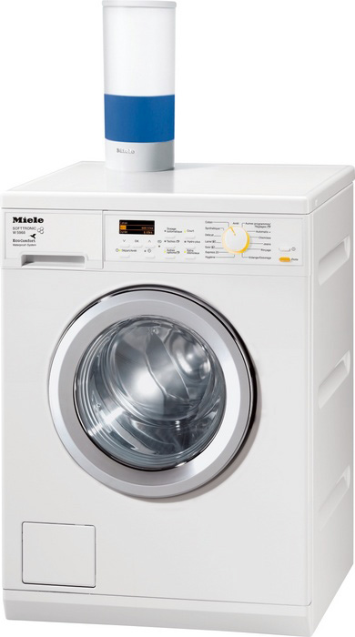 The Miele LiquidWash W5968WPS washing machine.