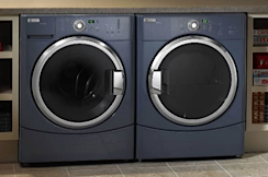 A Whirlpool washing machine and tumble dryer